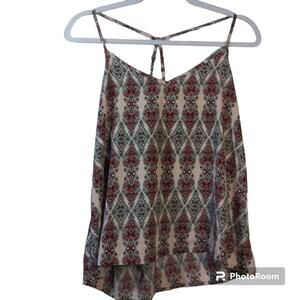 Hollister Boho Printed Light Weight Tank Size M